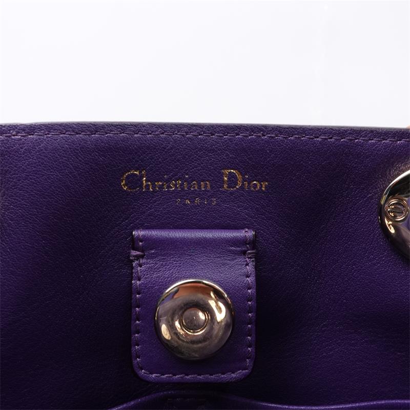 Pre-owned Dior Vip Brown Calfskin Tote