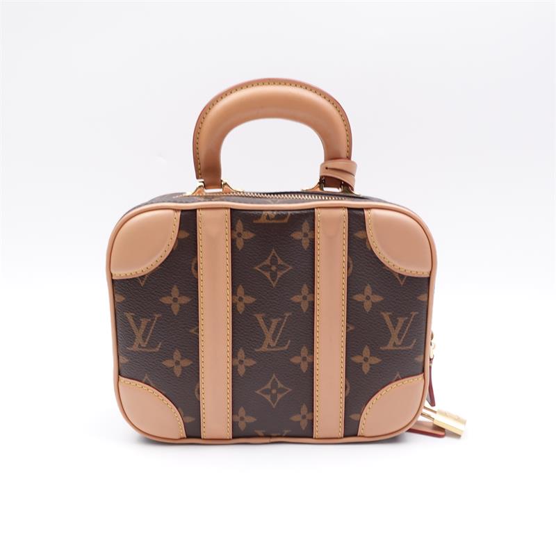 Pre-owned Louis Vuitton Valisette Monogram Coated Canvas Shoulder Bag