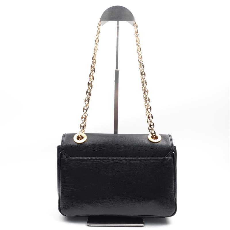 Pre-owned GUCCI Black Calfskin Shoulder Bag