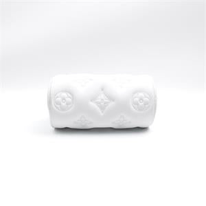 Pre-owned Louis Vuitton Papillon White Calfskin Shoulder Bag