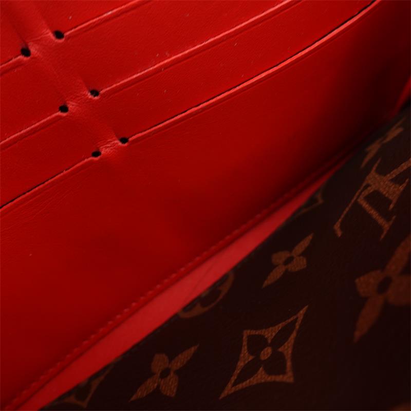 Pre-Owned Louis Vuitton Emilie Monogram Wallet
