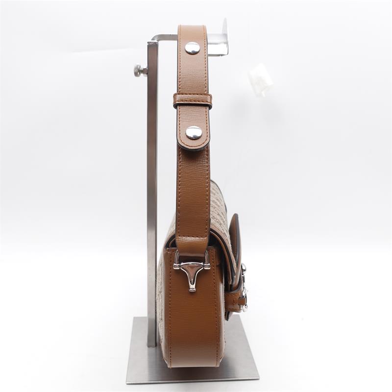 Pre-owned GUCCI 1955 Brown Canvas Shoulder Bag