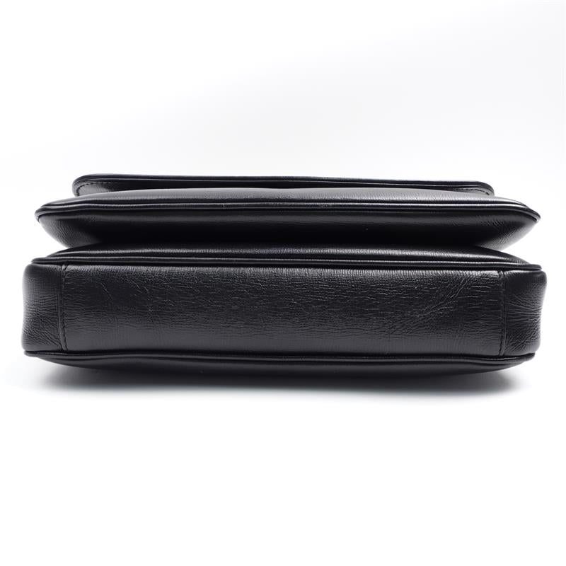 Pre-owned GUCCI Black Calfskin Shoulder Bag