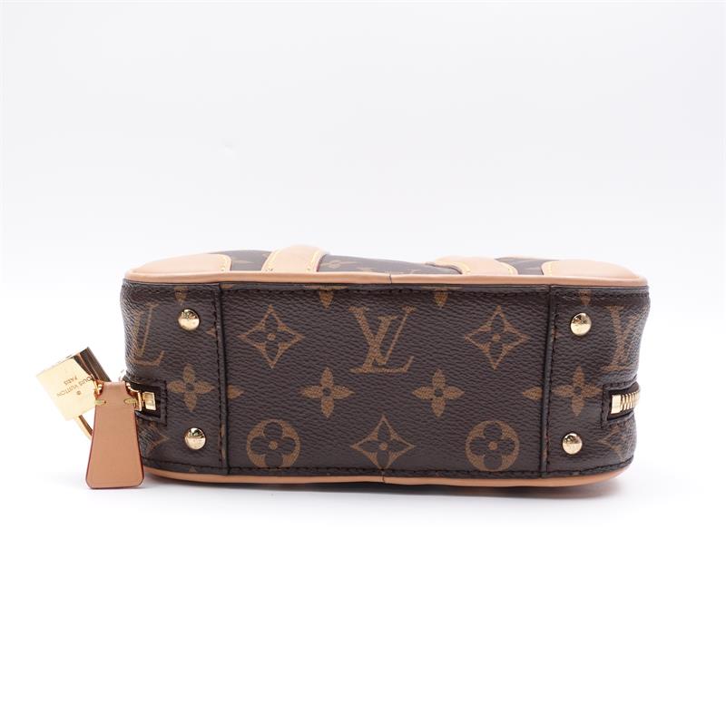 Pre-owned Louis Vuitton Valisette Monogram Coated Canvas Shoulder Bag