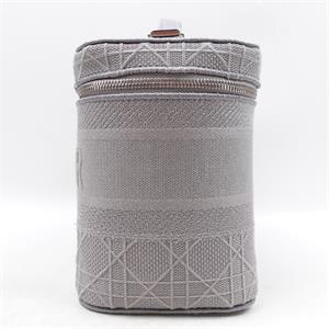 Dior Grey Travel Canvas Handle Bag