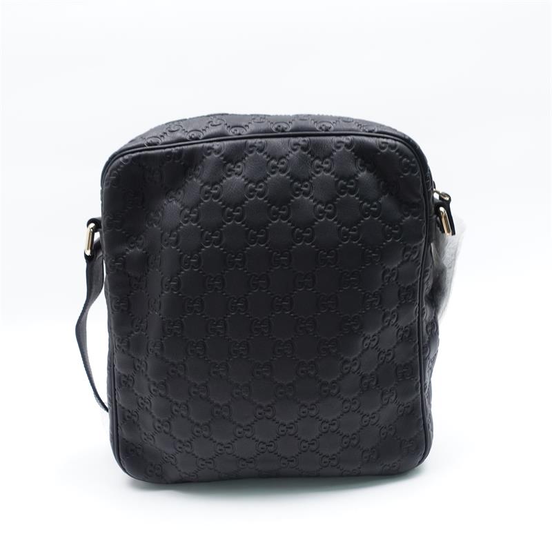 Pre-Owned Gucci Guucissima Black Calfskin Shoulder Bag