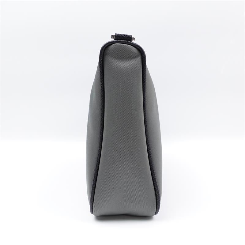 Pre-owned Prada Grey Re-edition Nylon Shoulder Bag