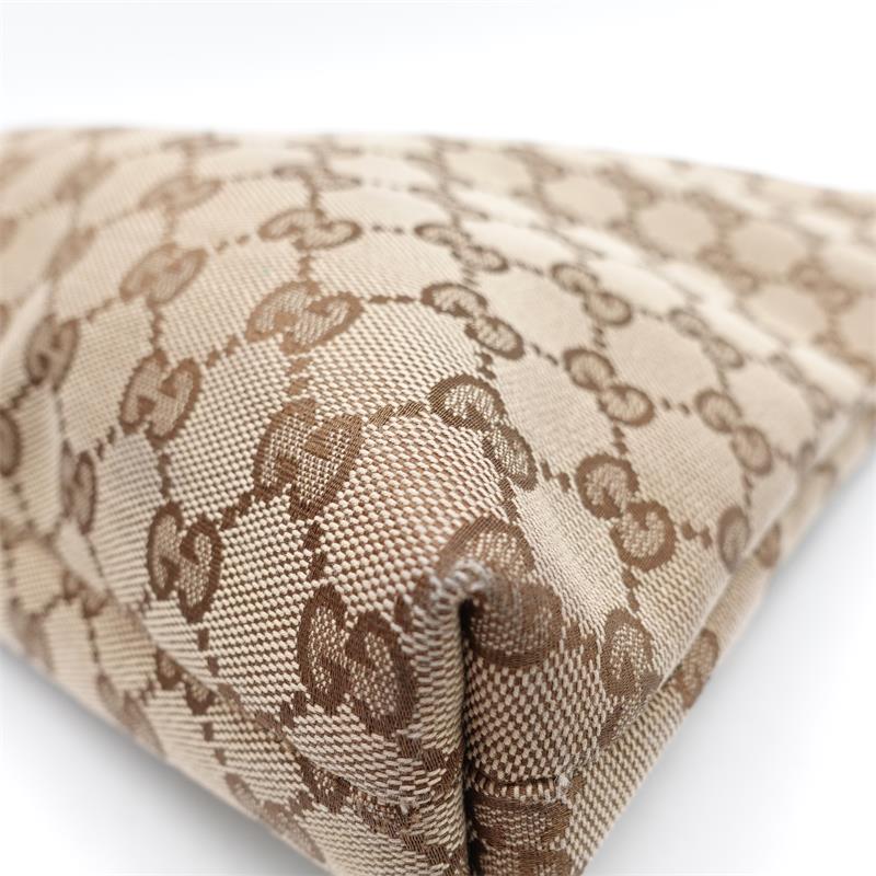 Pre-owned Gucci Brown Canvas Shoulder Bag