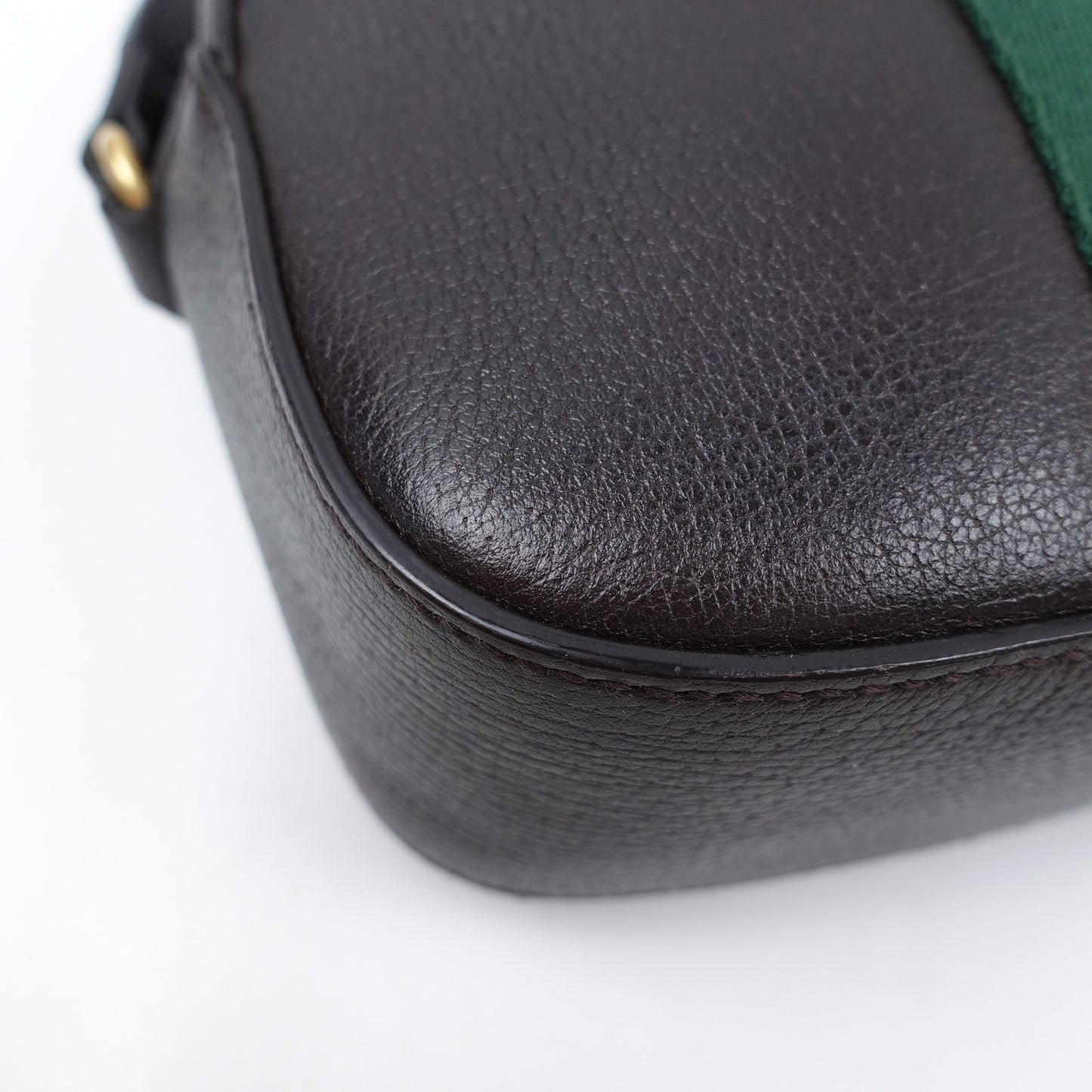 Pre-owned Gucci Ophidia Black Calfskin Shoulder Bag