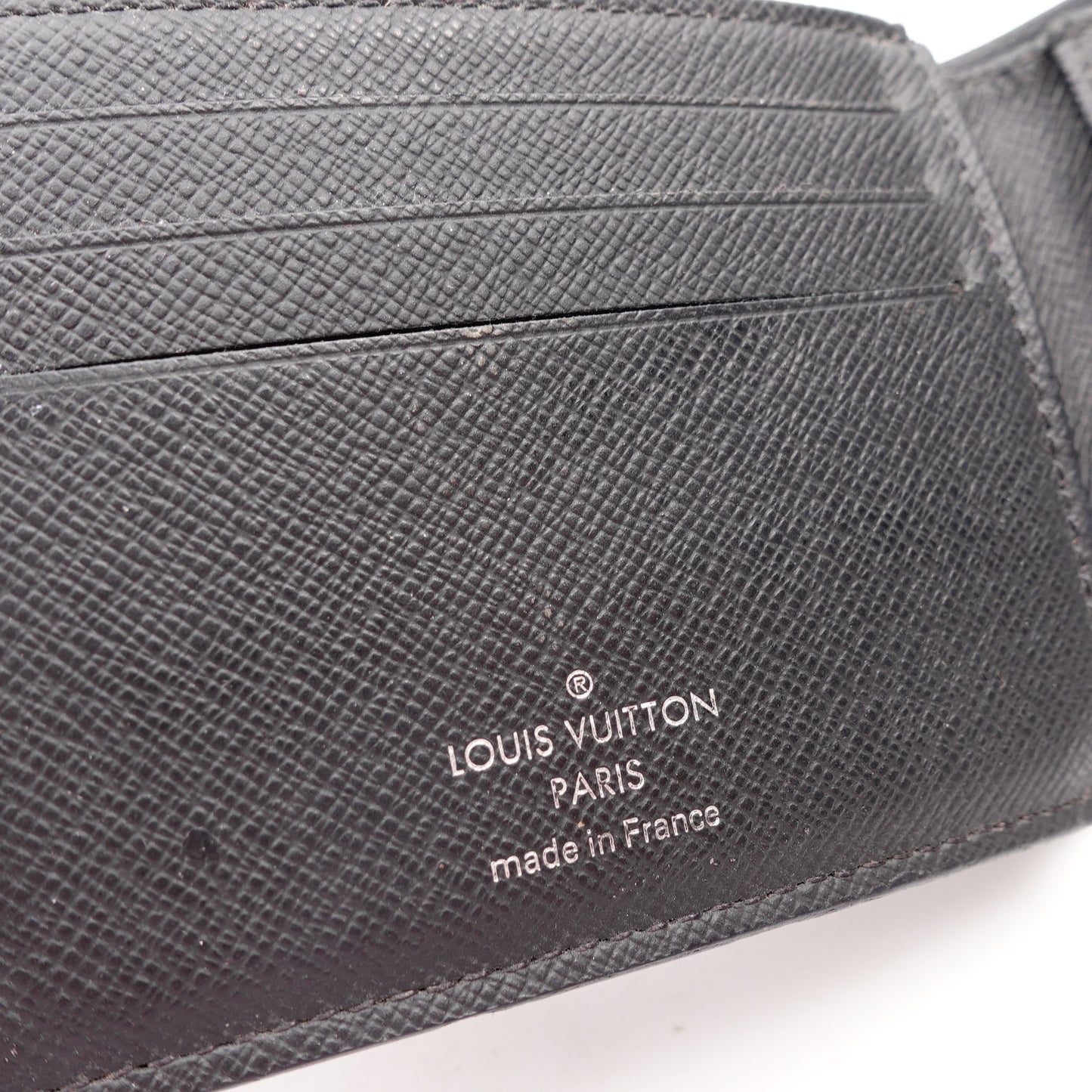 Pre-owned Louis Vuitton Multiple Damier Graphite Coated Canvas wallet