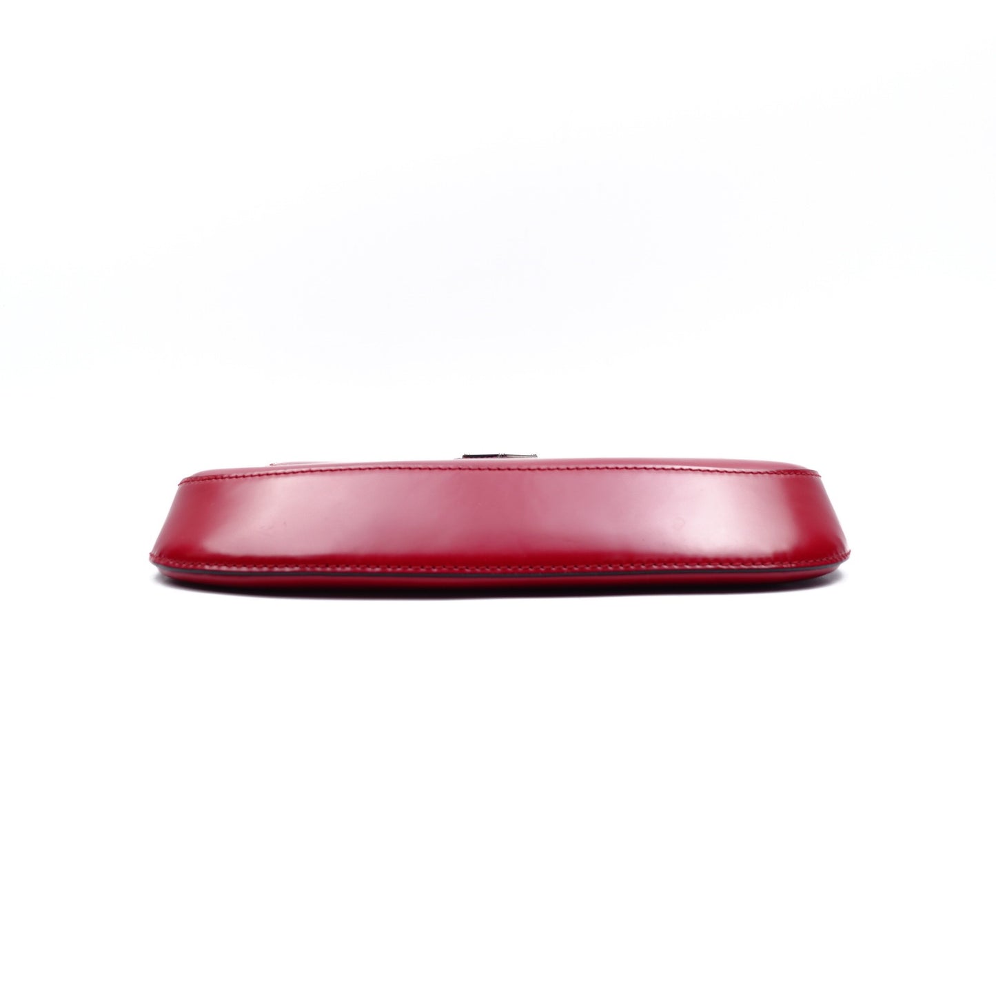 Pre-owned Prada Cleo Red Patent Shoulder Bag