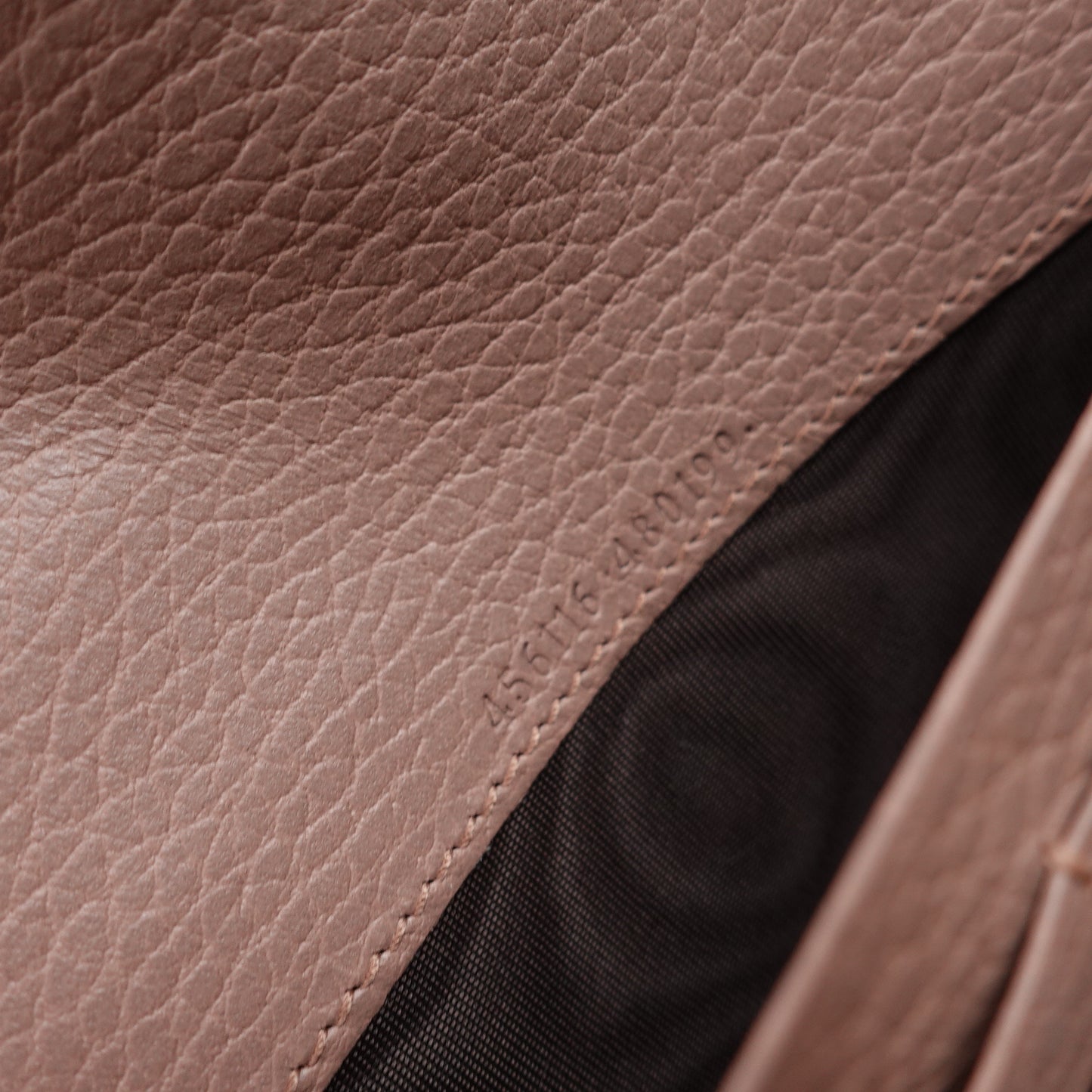 Pre-owned Gucci GG Milktea Calfskin Wallet