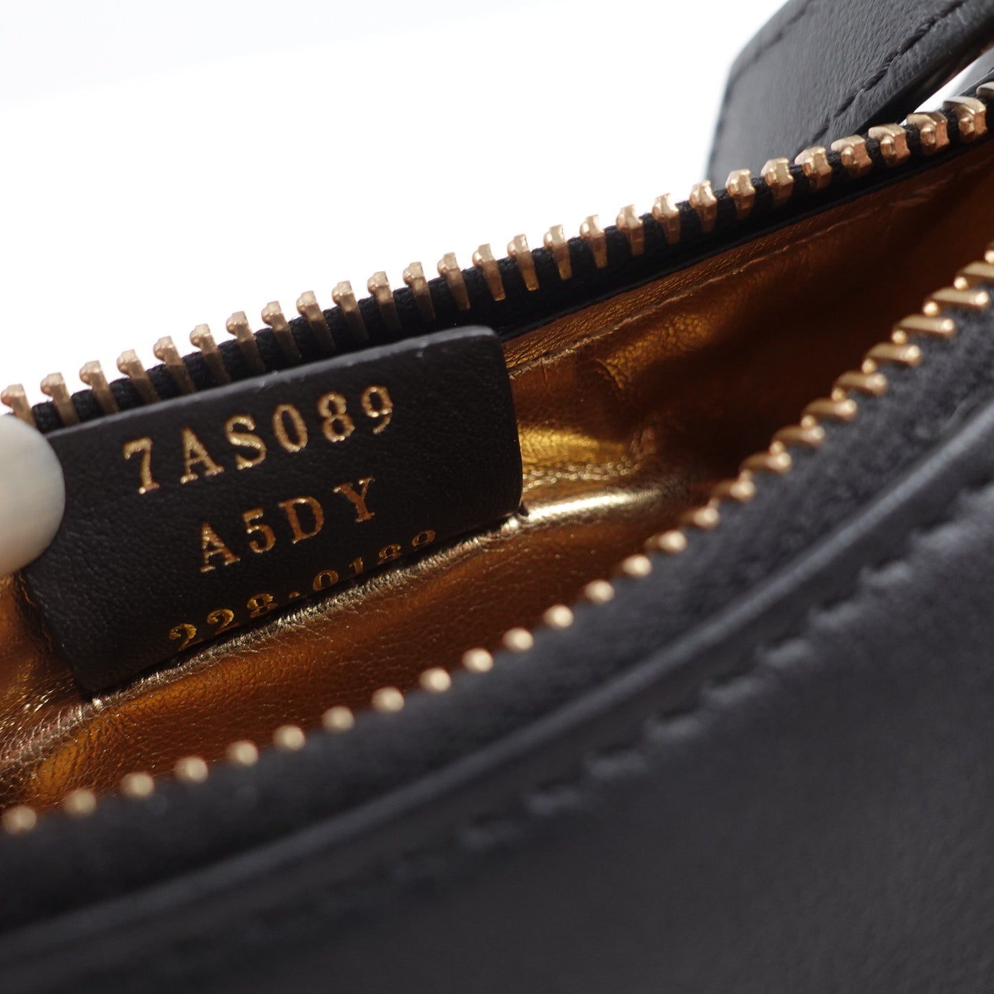 Pre-owned Fendi Graphy Mini Black Calfskin Clutch
