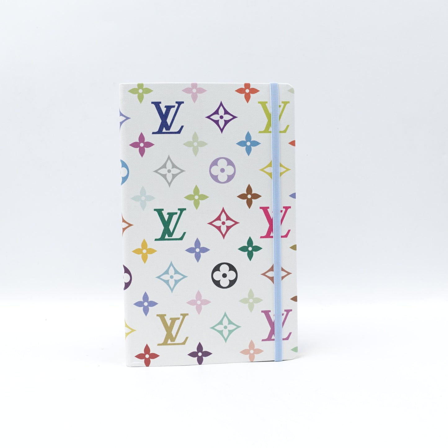 Pre-owned Louis Vuitton White Multicolor Notebook