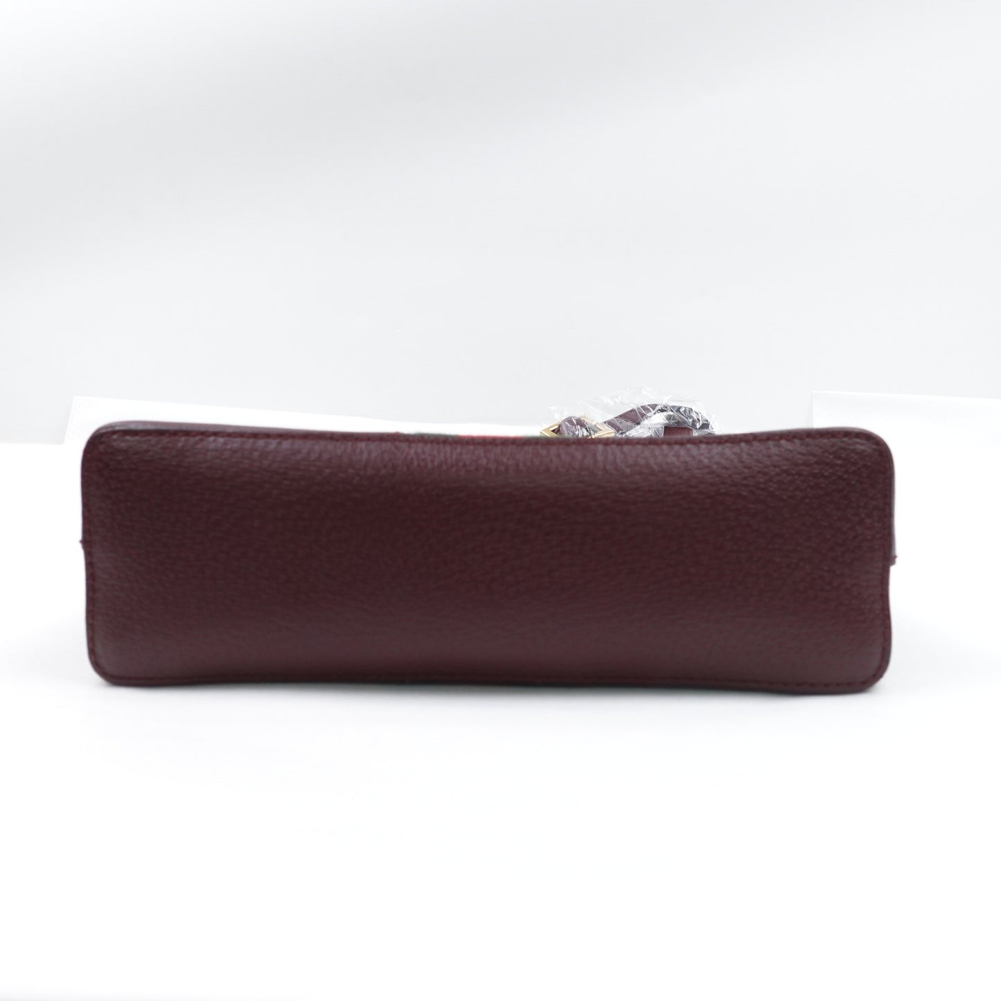 Pre-owned Gucci Ophidia Dome Burgundy Calfskin Shoulder Bag