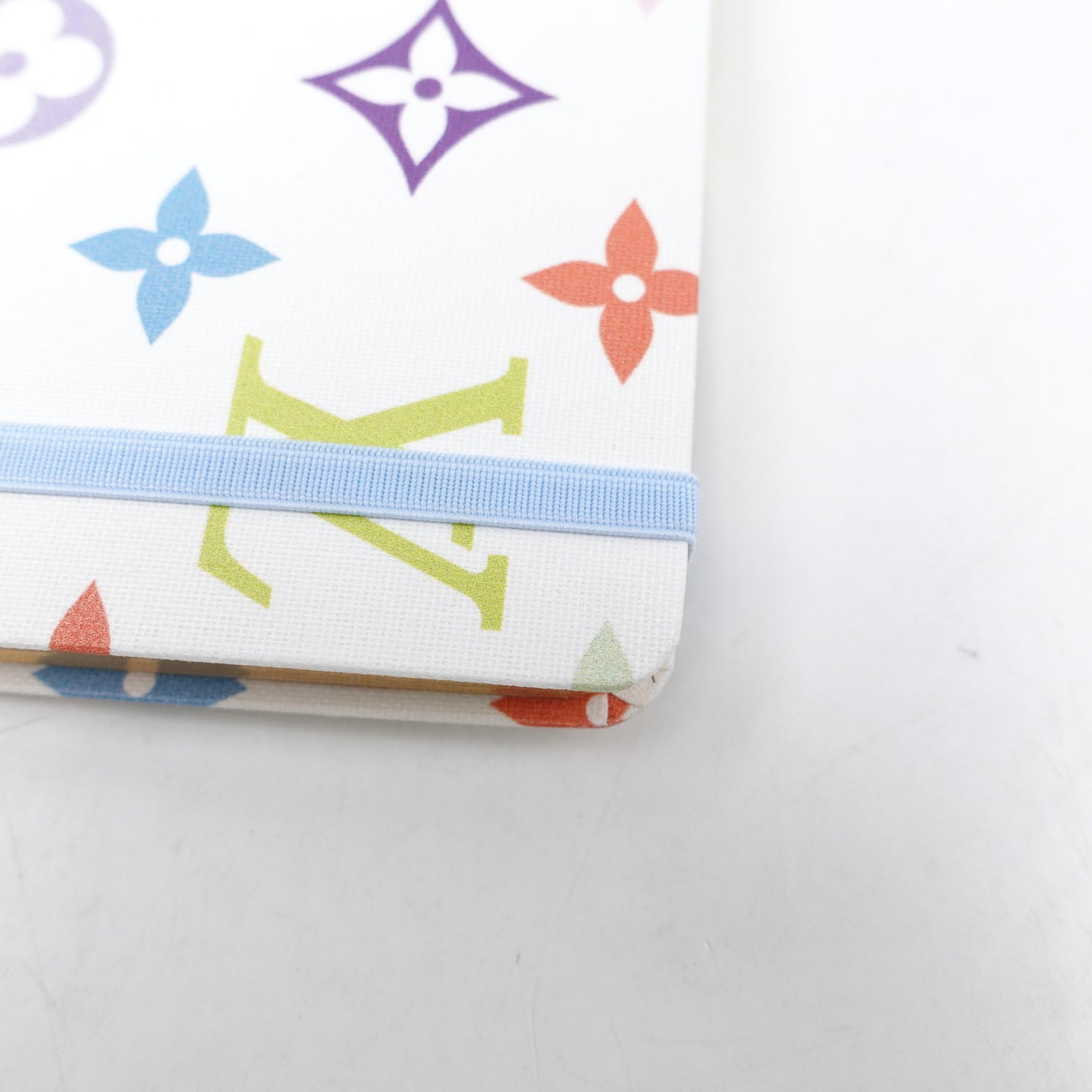 Pre-owned Louis Vuitton White Multicolor Notebook