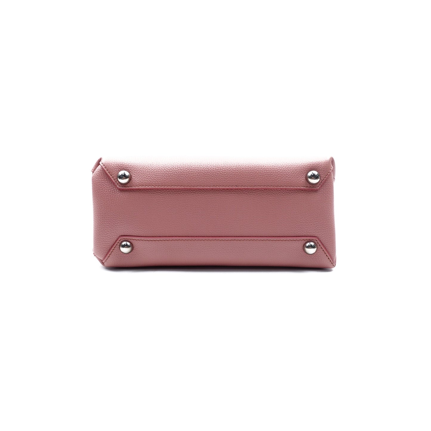 Pre-owned Burberry The Banner Pink Calfskin Shoulder Bag
