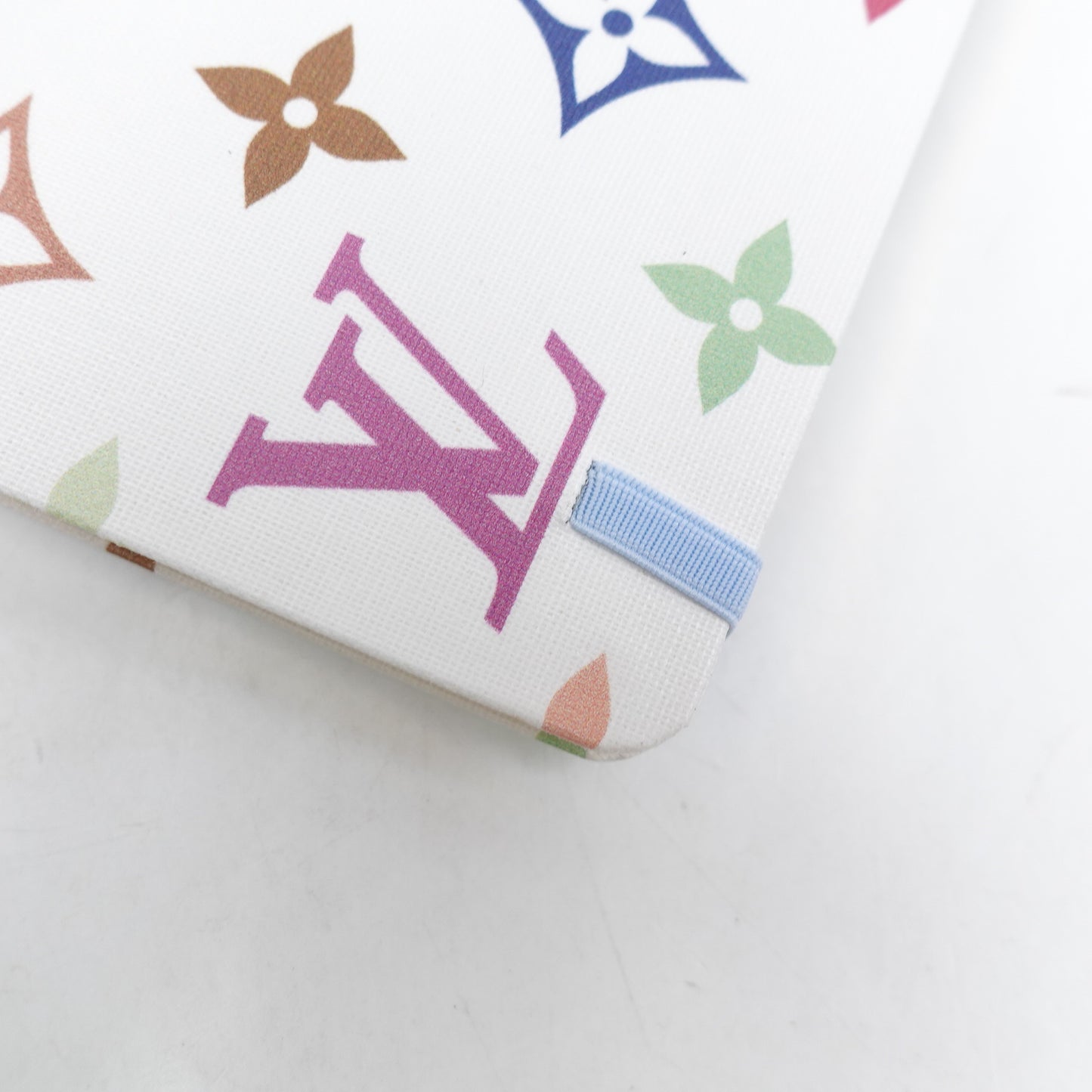 Pre-owned Louis Vuitton White Multicolor Notebook