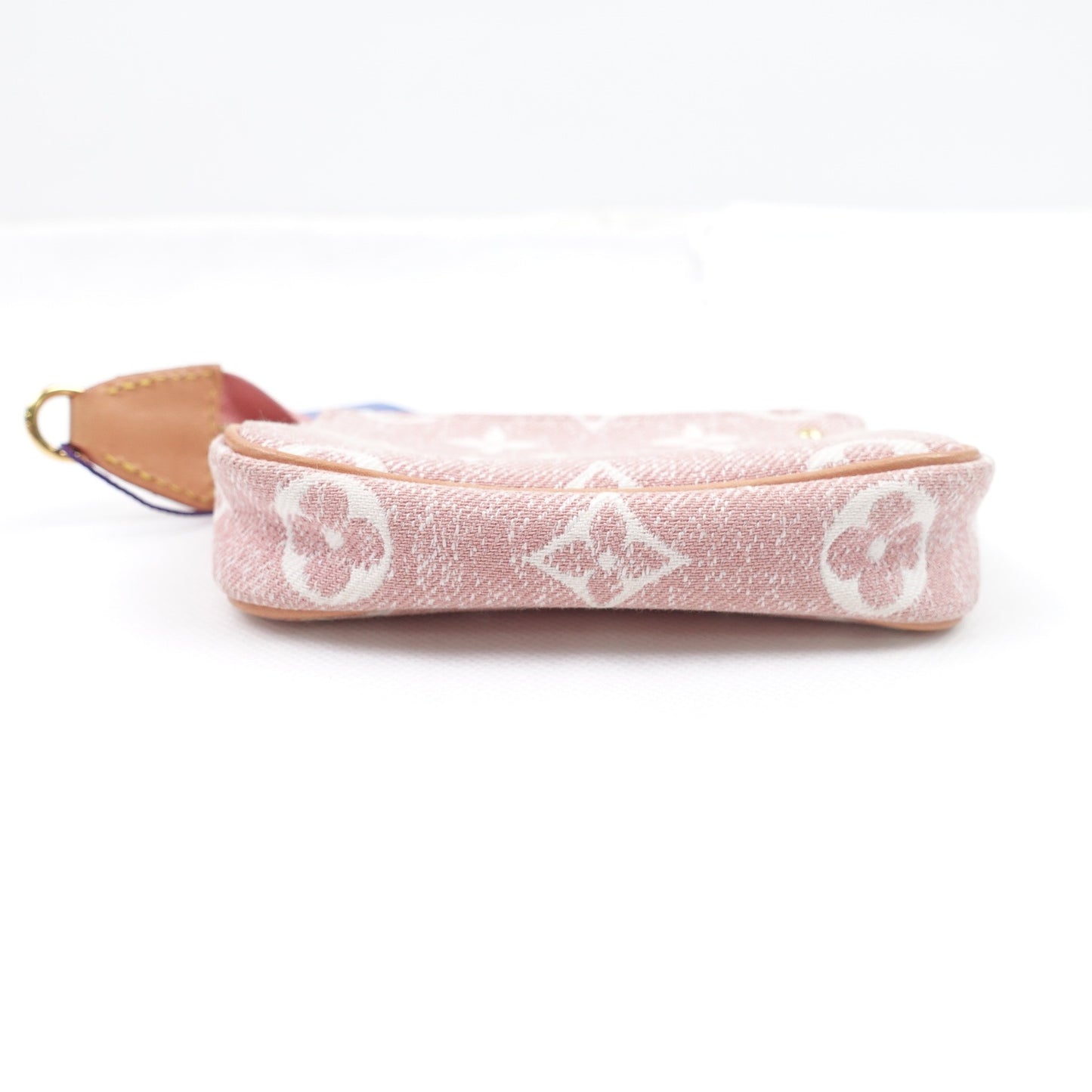 Pre-owned Louis Vuitton Pochette Pink Canvas Wallet
