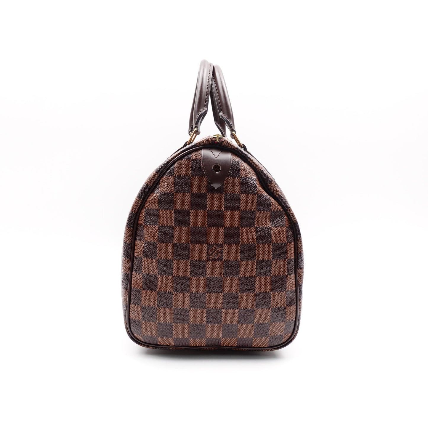 Pre-owned Louis Vuittton Speedy 30 Damier Ebene Coated Canvas Tote Bag