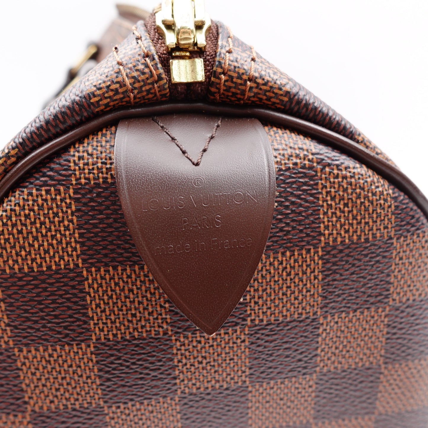 Pre-owned Louis Vuittton Speedy 30 Damier Ebene Coated Canvas Tote Bag