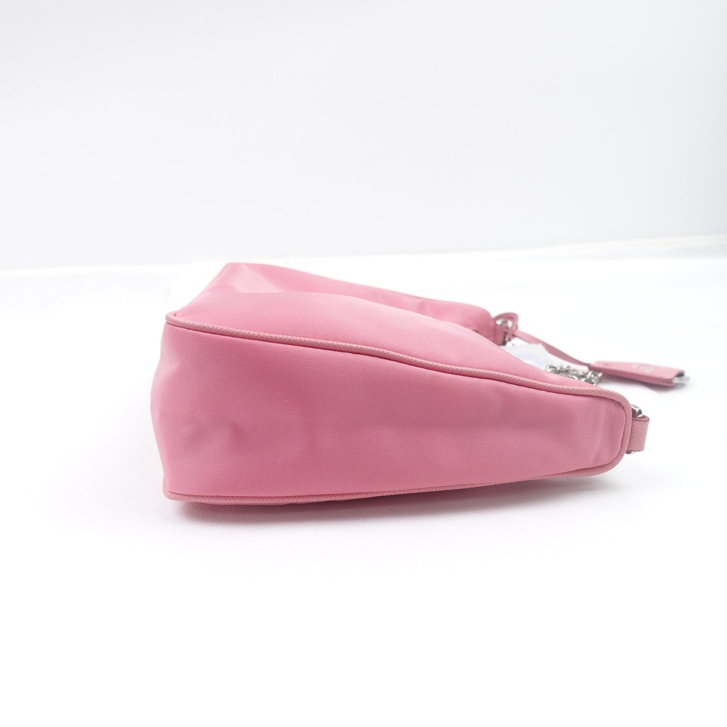 Pre-owned Prada Re-Edition Hobo Pink Nylon Shoulder Bag