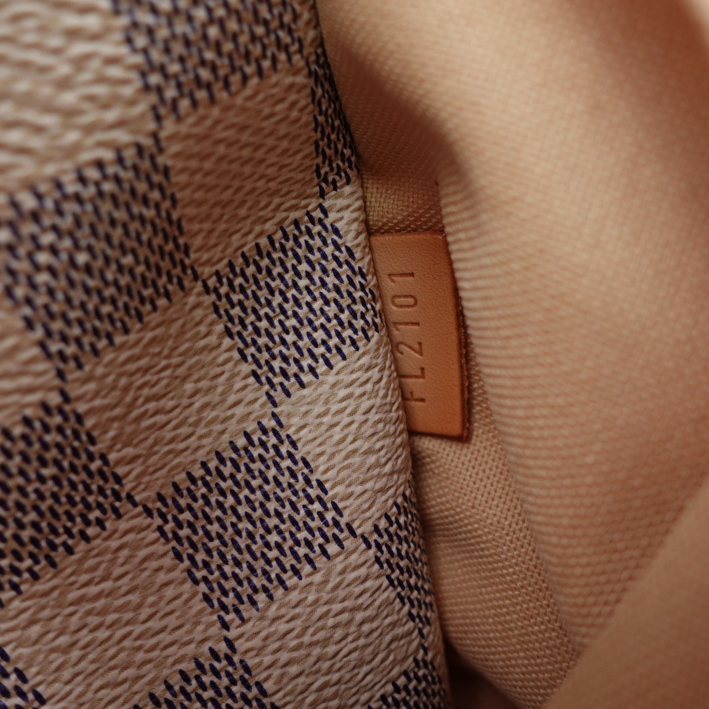 Pre-owned Louis Vuitton Totally PM Damier Azur Coated Canvas Tote