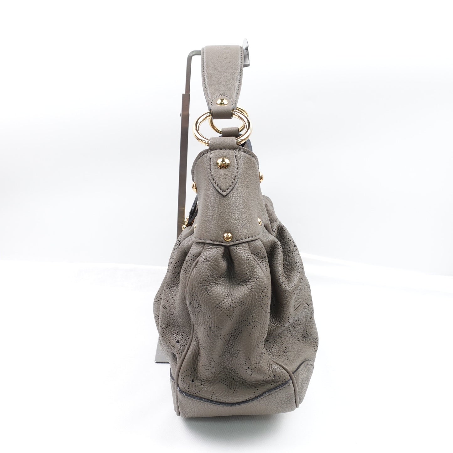Pre-owned Louis Vuitton Solar Grey Calfskin Shoulder Bag