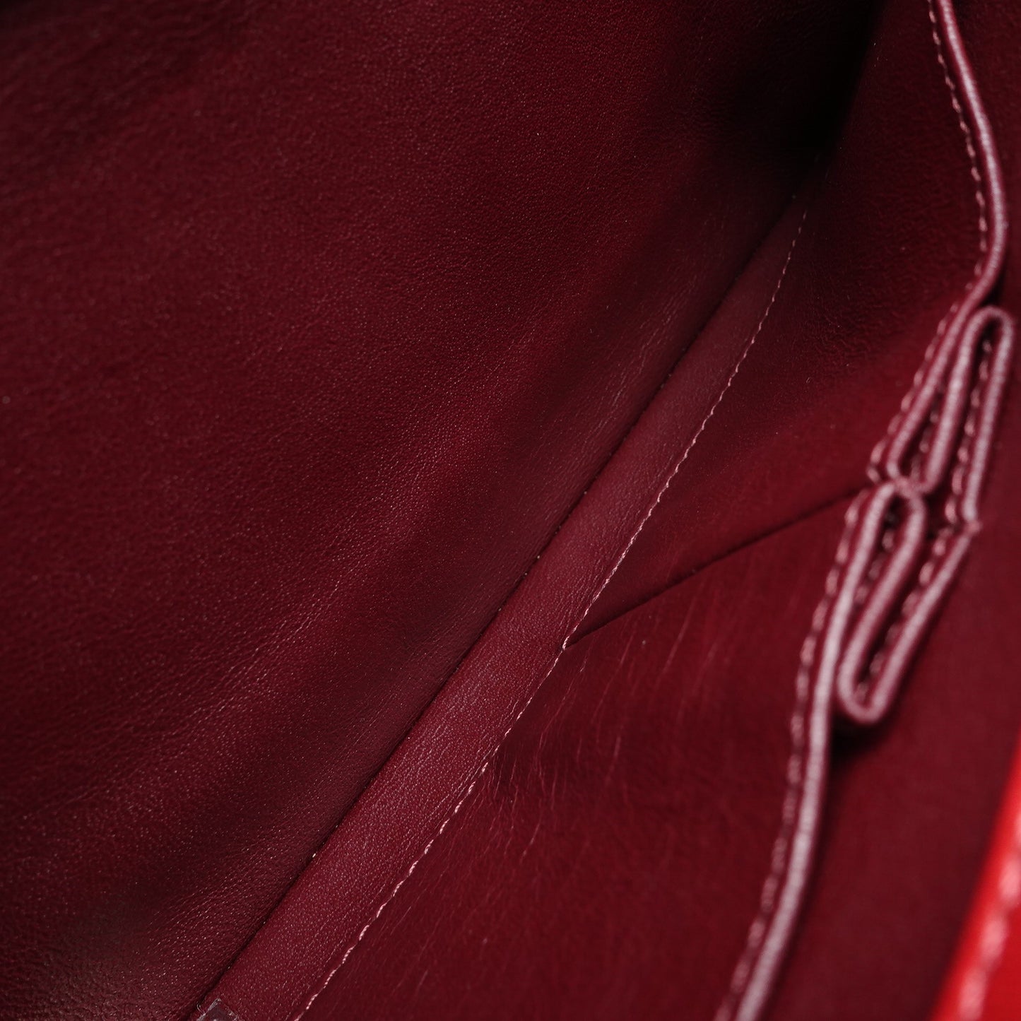Pre-owned Chanel Trendy CC Red Lambskin Shoulder Bag