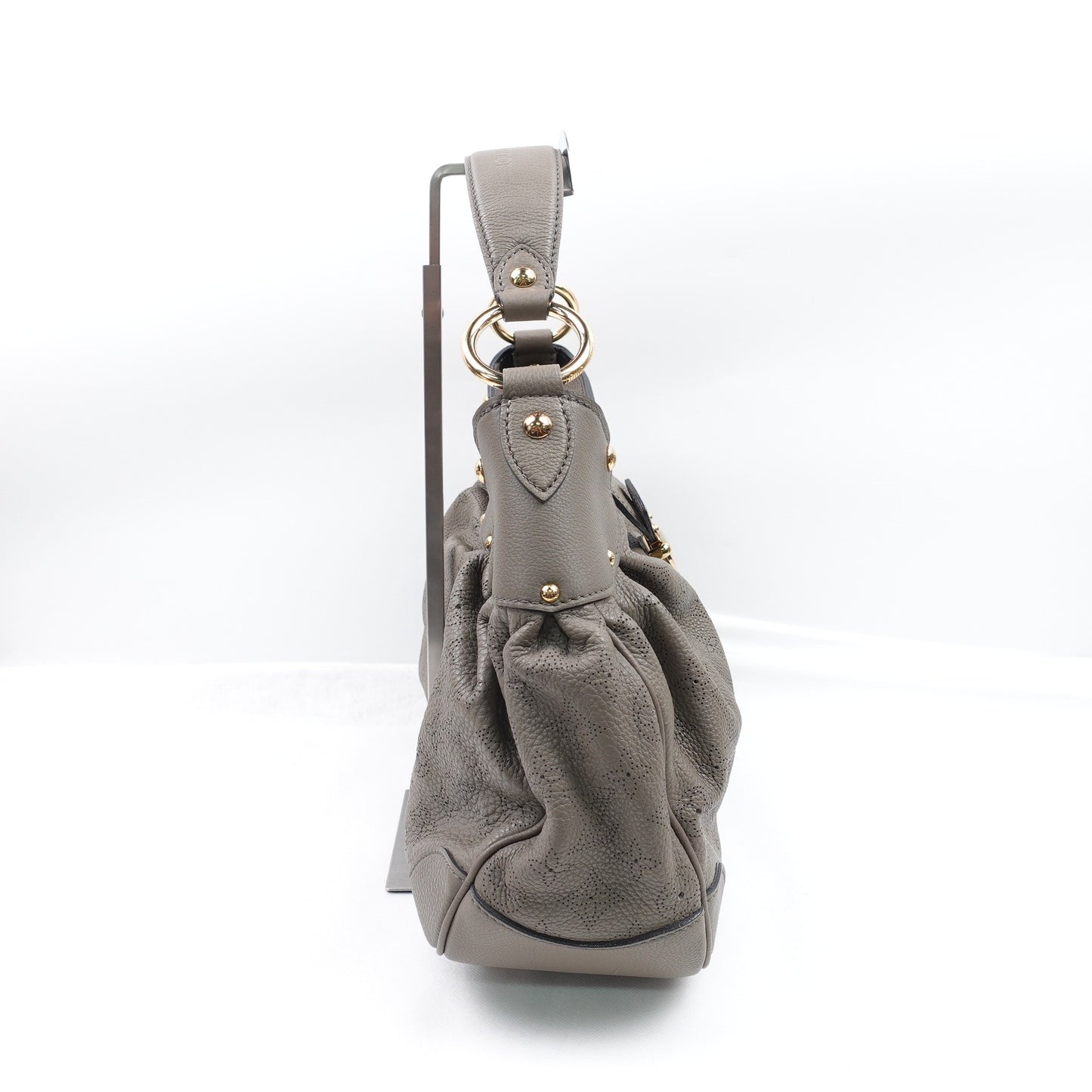 Pre-owned Louis Vuitton Solar Grey Calfskin Shoulder Bag