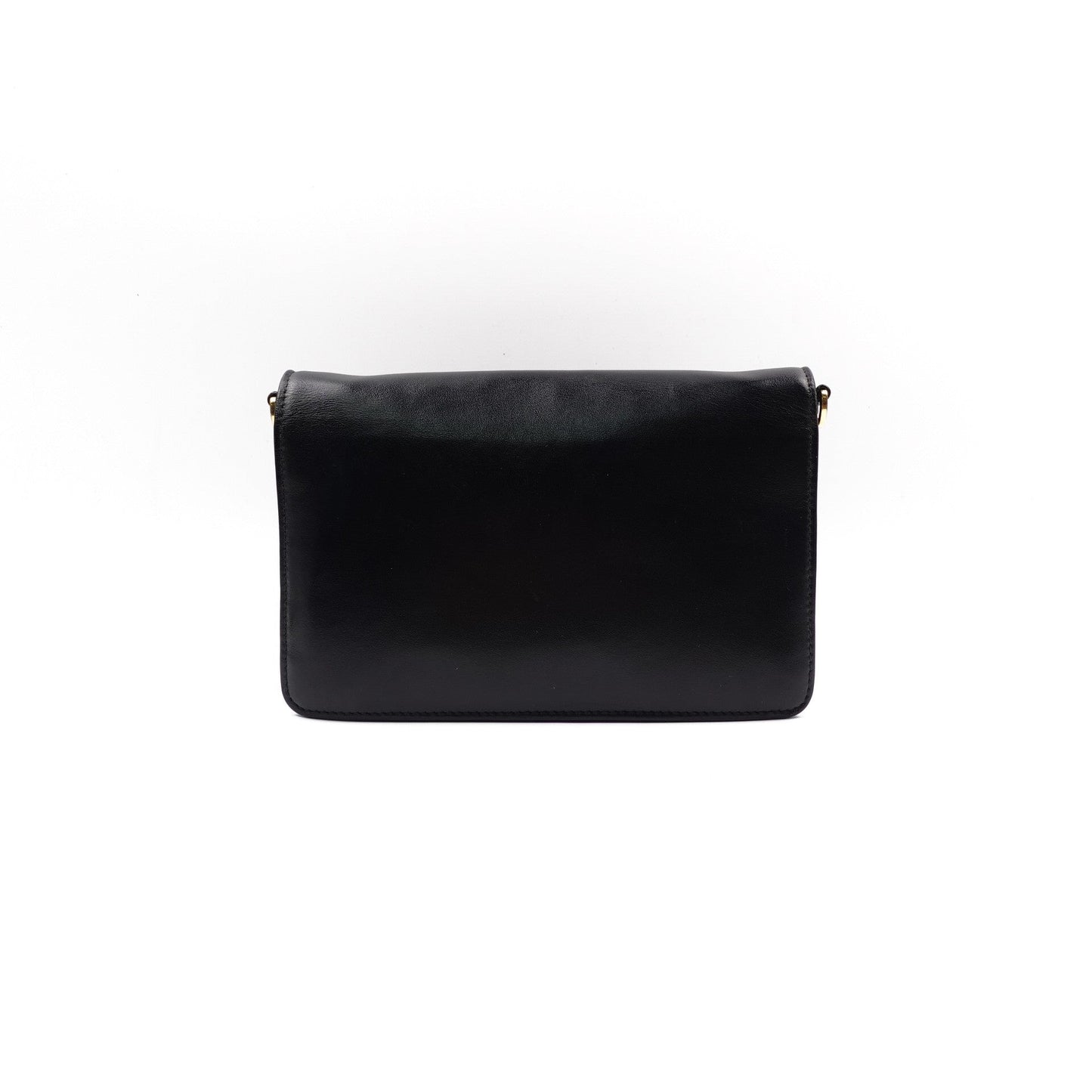 Pre-owned Miumiu Black Calfskin Shoulder Bag