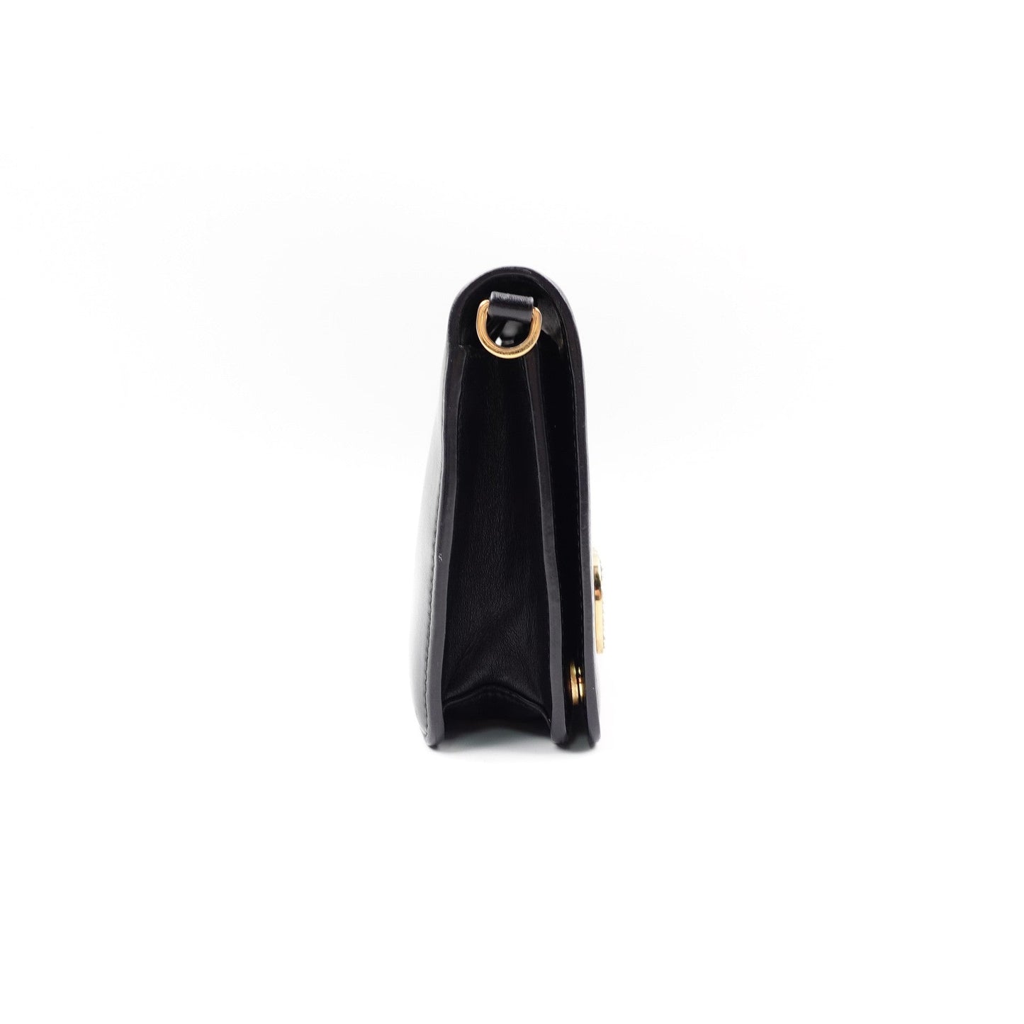 Pre-owned Miumiu Black Calfskin Shoulder Bag