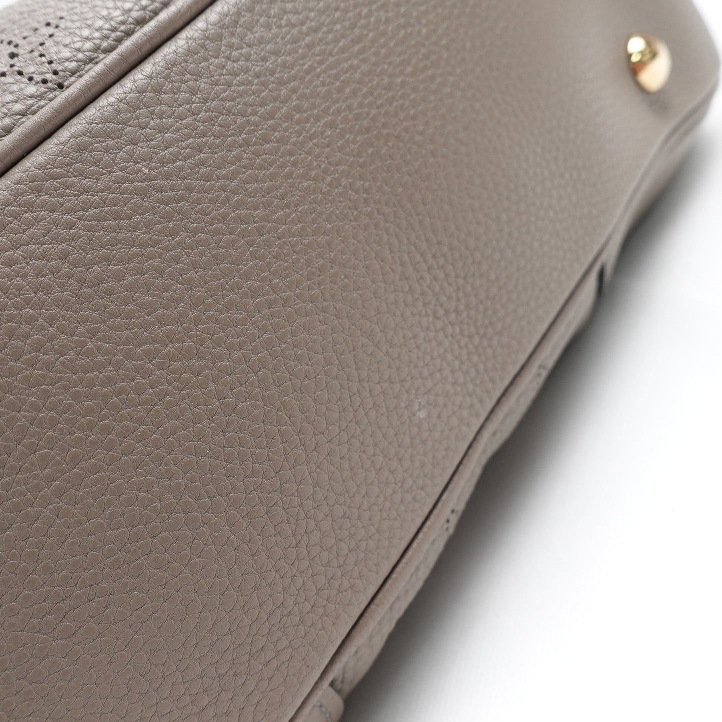 Pre-owned Louis Vuitton Solar Grey Calfskin Shoulder Bag
