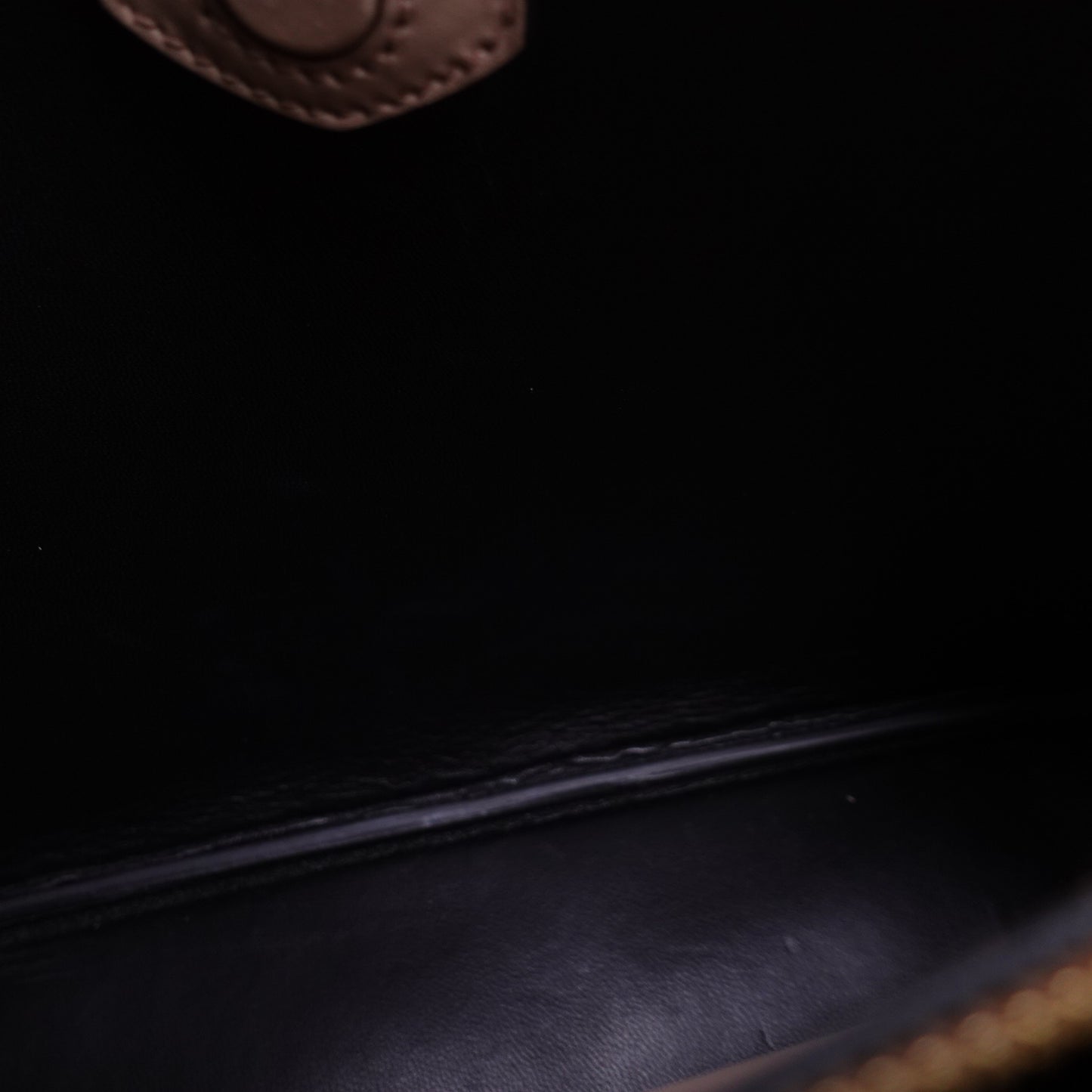 Pre-Owned Prada Matinee Milktea Calfskin Shoulder Bag