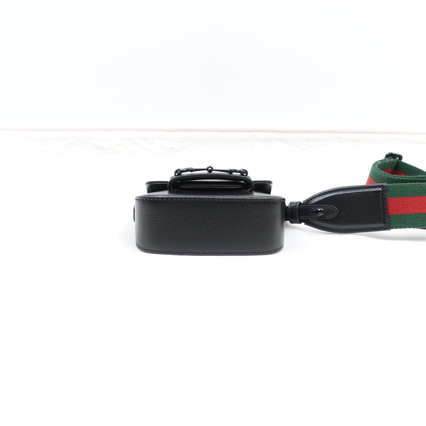 Horsebit 1955 Mini Black Shoulder Bag