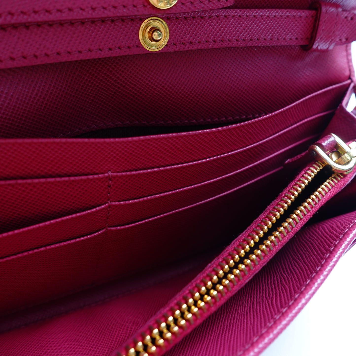 Pre-owned Prada Woc Pink Saffiano Crossbody Bag
