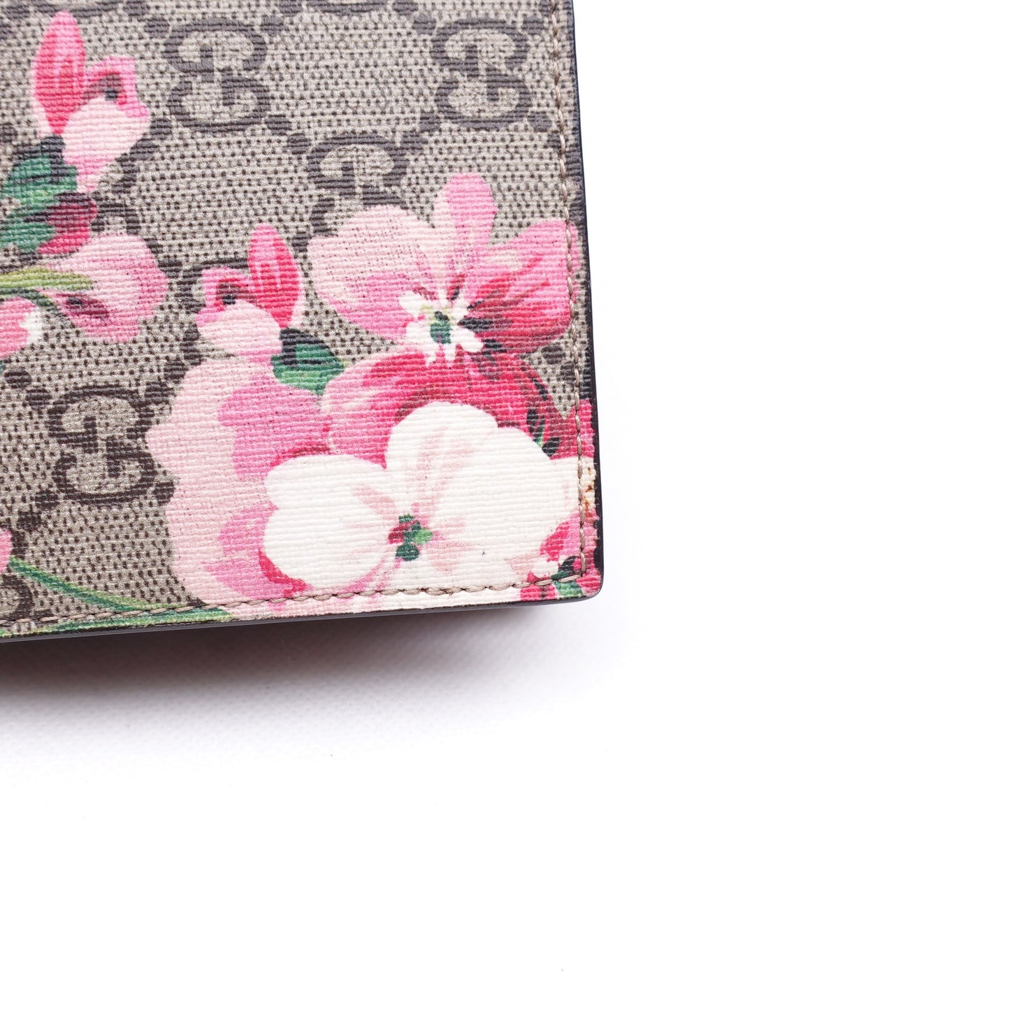 Pre-owned Gucci Monogram Coated Canvas WOC T10318821