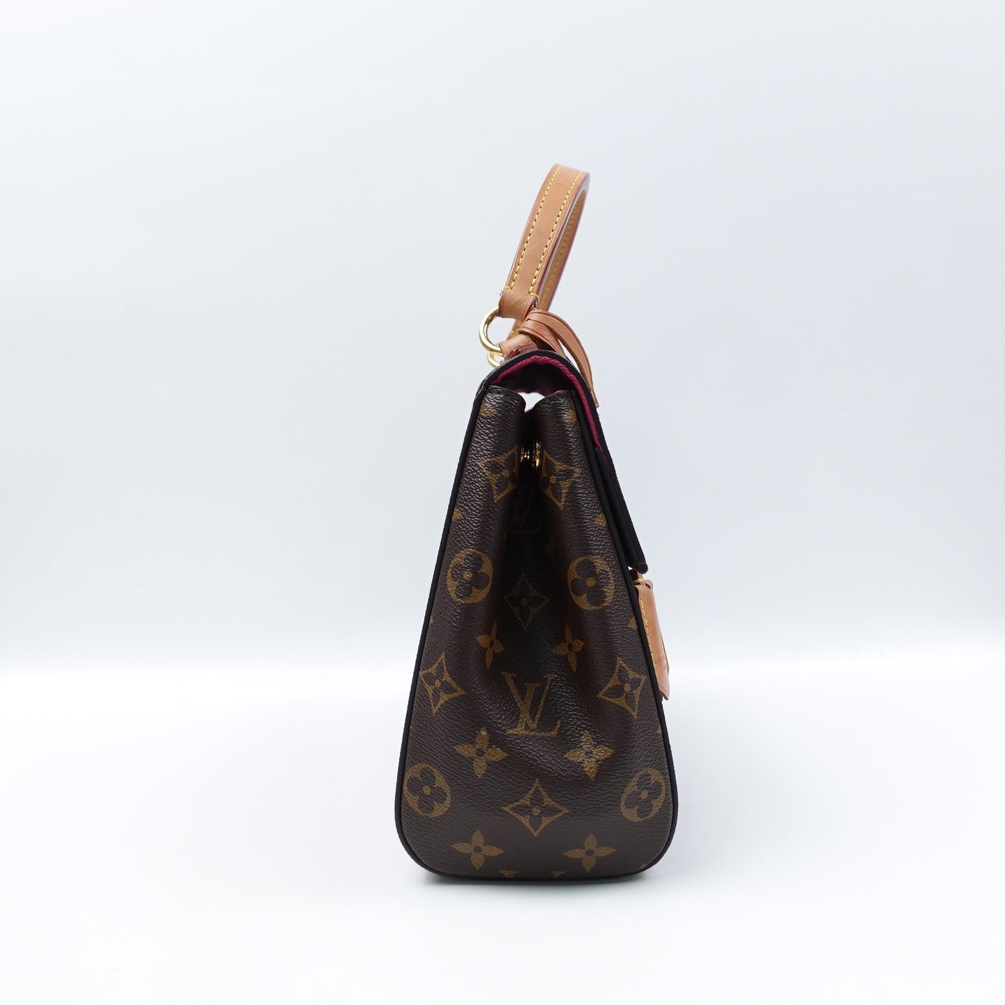 Pre-owned Louis Vuitton Cluny Monogram Coated Canvas Cross Body Bag