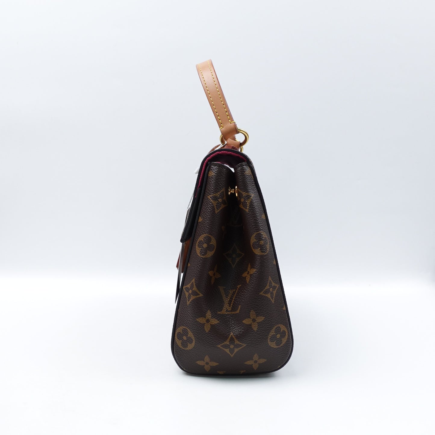 Pre-owned Louis Vuitton Cluny Monogram Coated Canvas Cross Body Bag