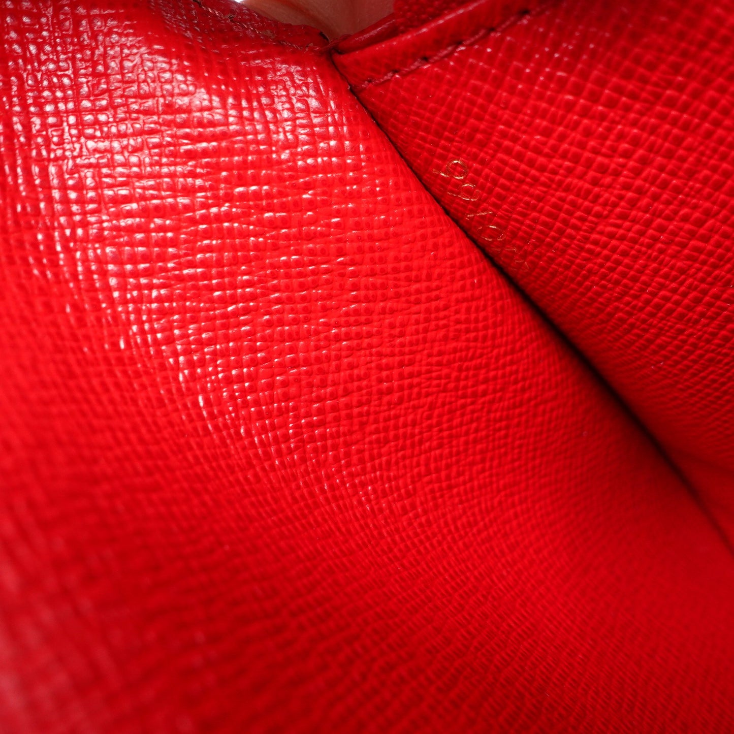 Pre-owned Louis Vuitton Monogram Red Coated Canvas Long Wallet