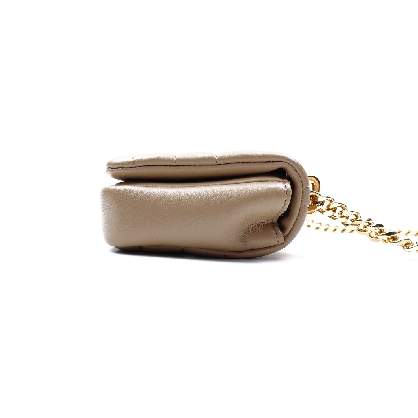 Pre-owned Burburry Lola Milktea Calfskin Shoulder Bag