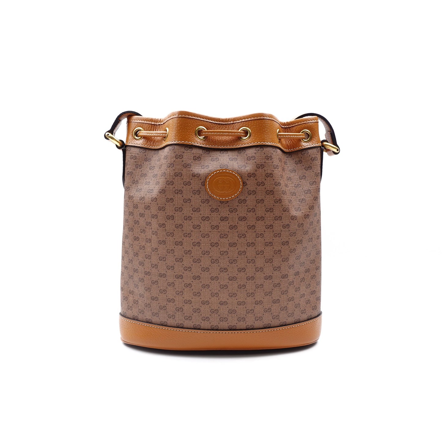 Pre-owned Gucci Disney Yellow Coated Canvas Shoulder Bag