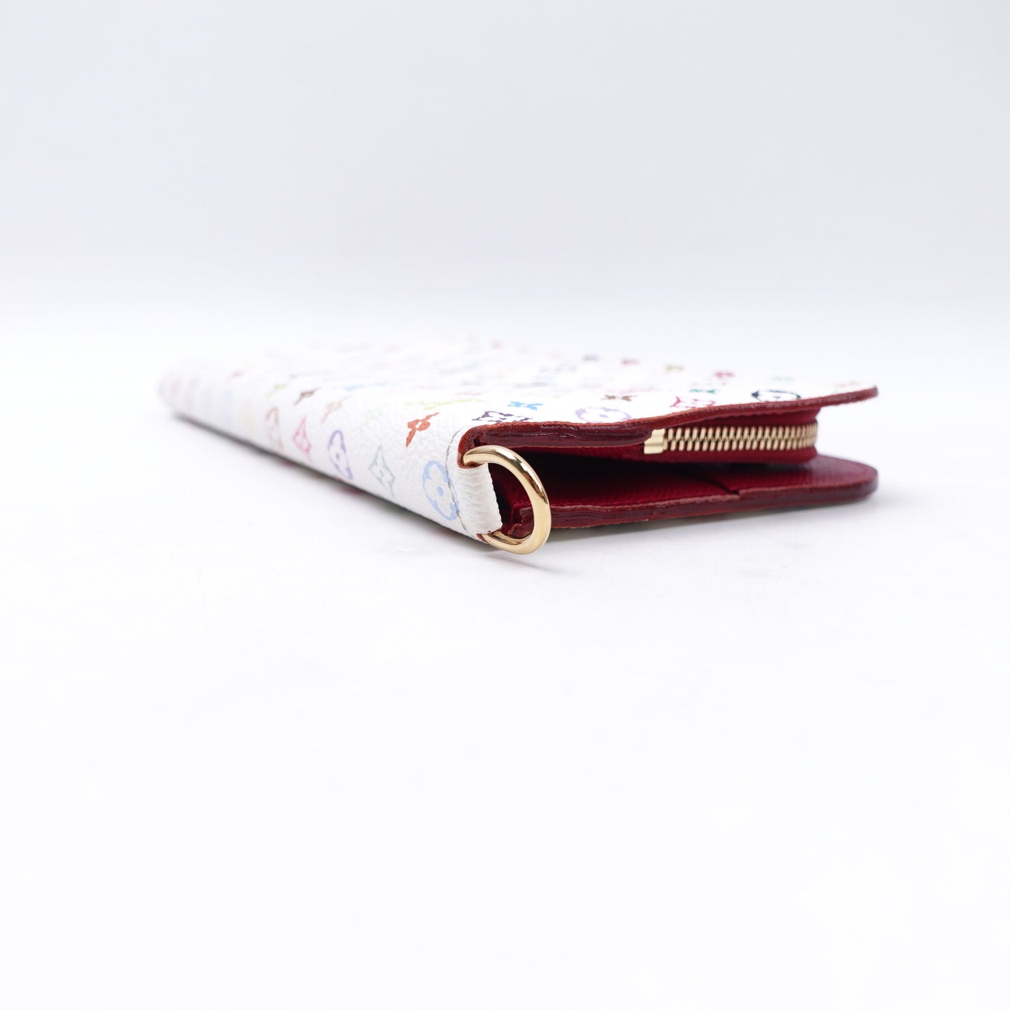 Pre-owned Louis Vuitton Insolite Multi White Canvas Wallet