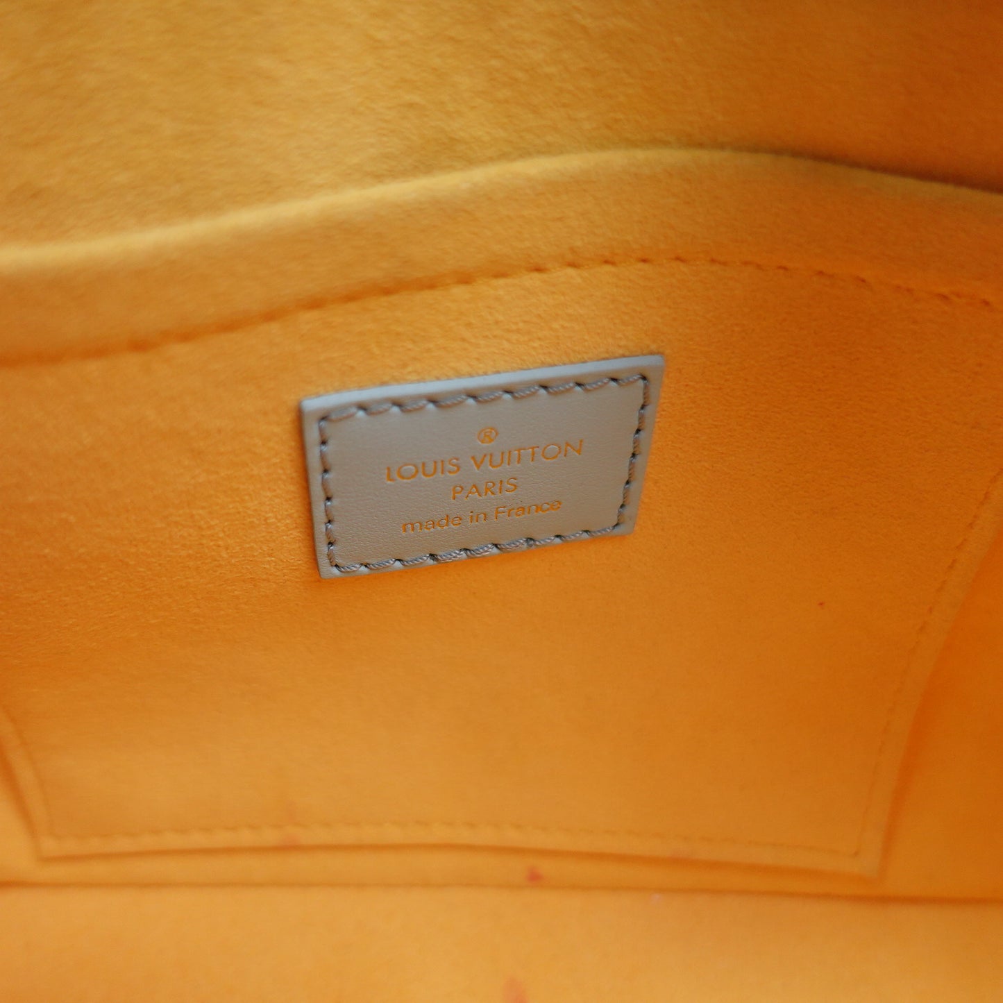 Pre-Owned Louis Vuitton Speedy 20 Blue&Yellow Calfskin Shoulder Bag