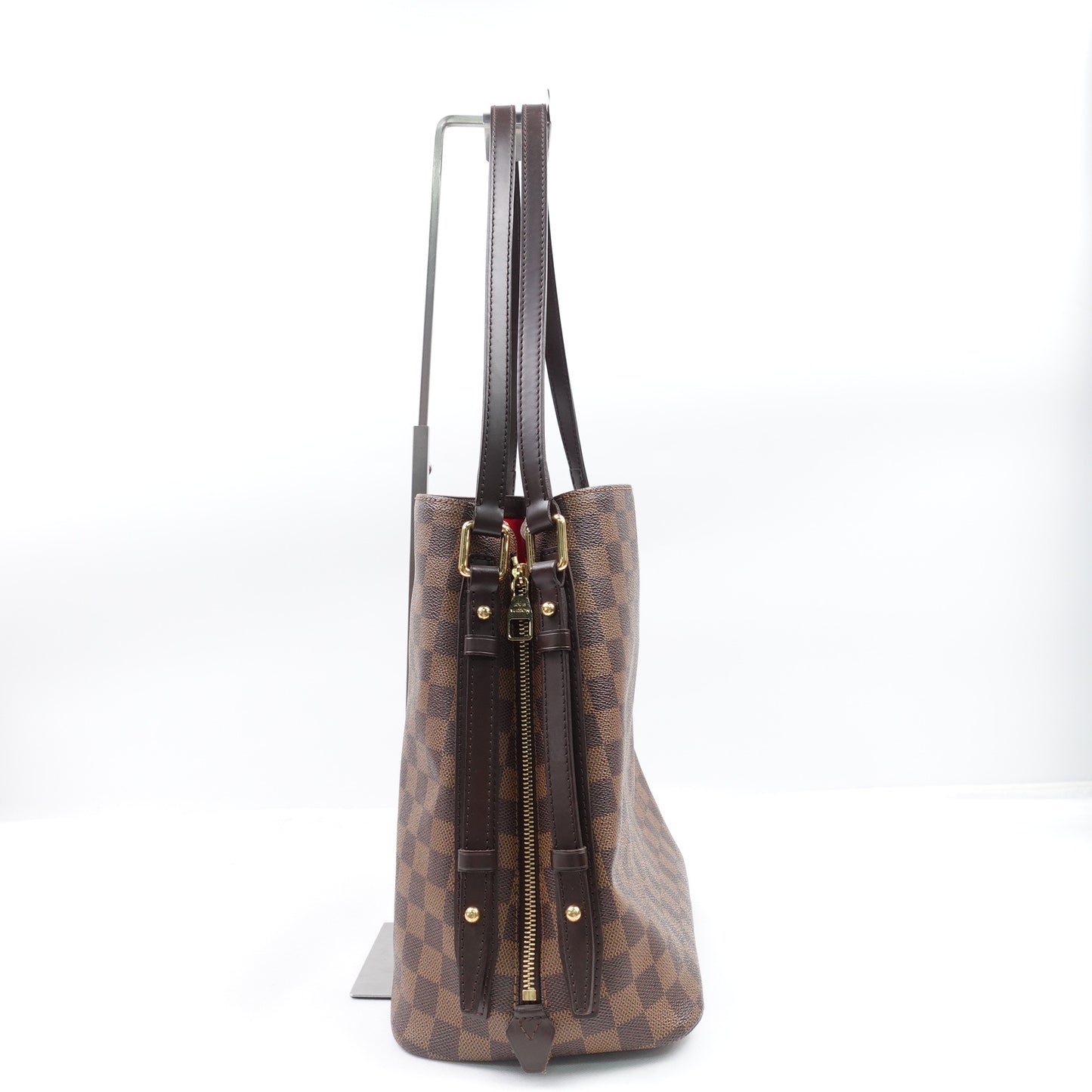 Pre-own Louis Vuitton Rivington Damier Ebene Coated Canvas Tote