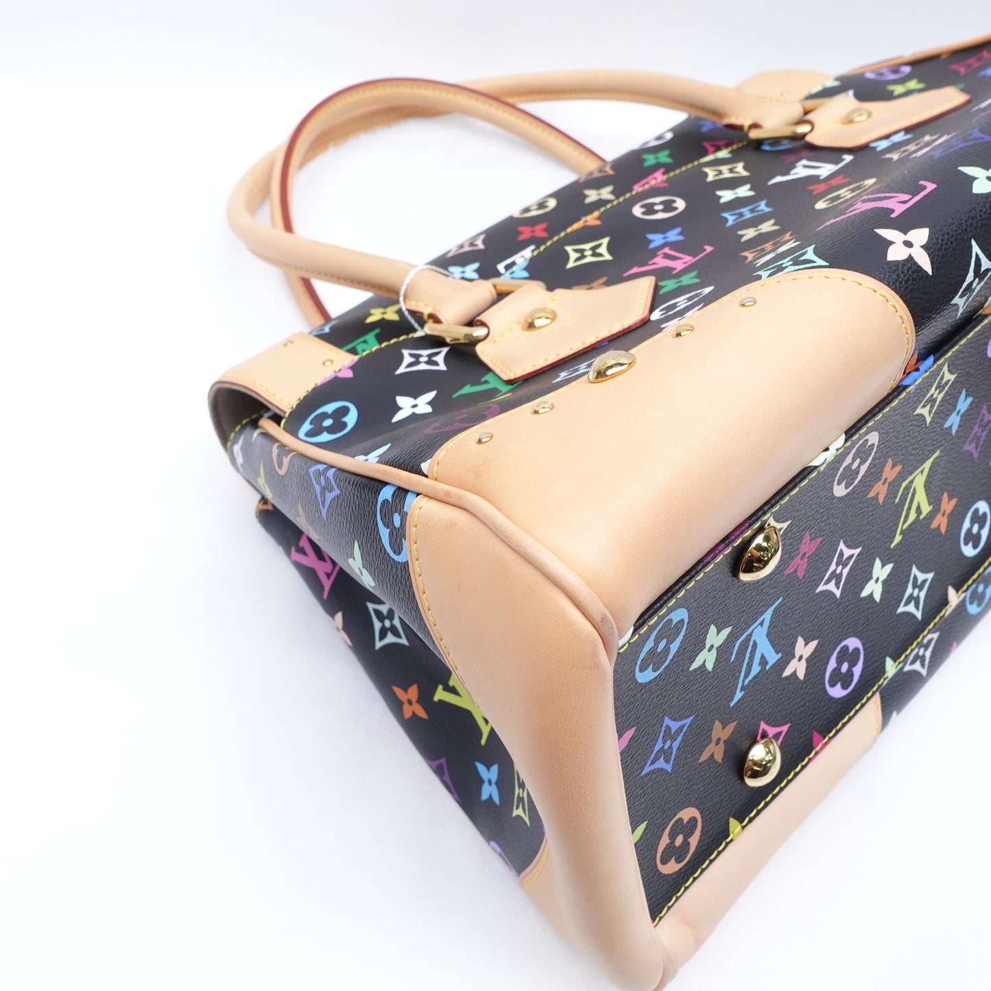 Pre-owned Louis Vuitton Beverly Black Canvas Handbag T10299871