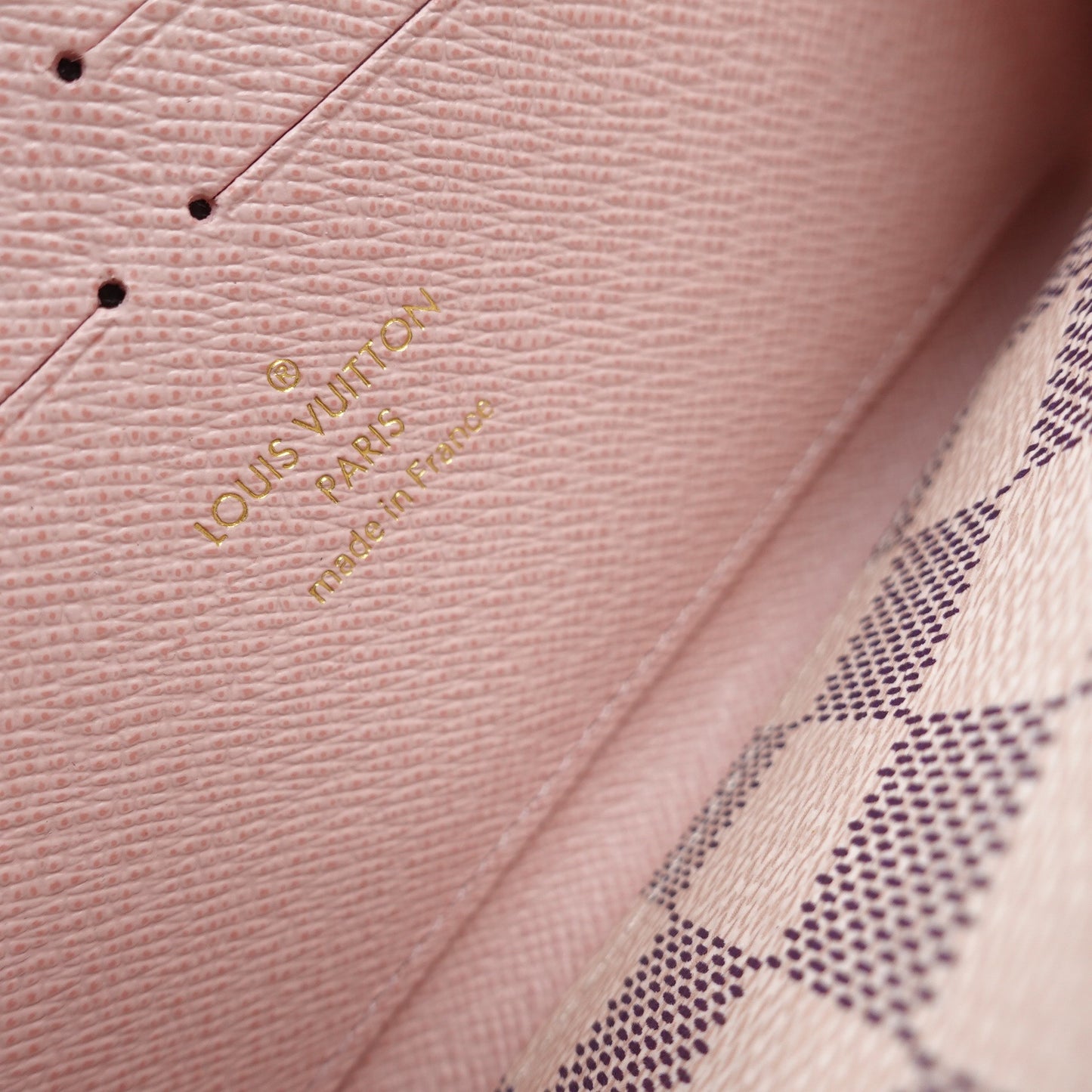 Pre-owned Louis Vuitton Clemence Damier Azur Coated Canvas Long Wallet