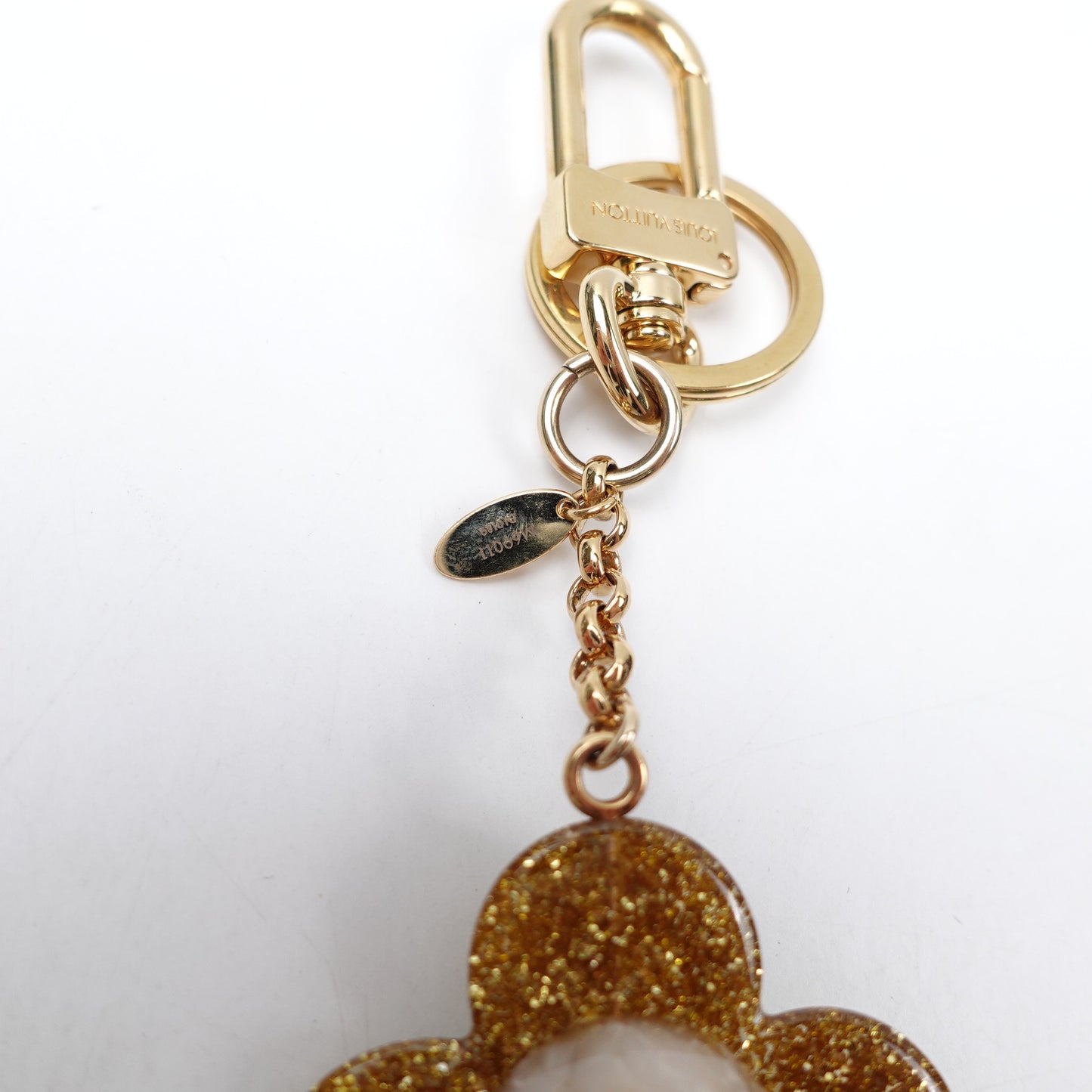 Pre-owned Louis Vuitton Vivinne Gold Bag Charm
