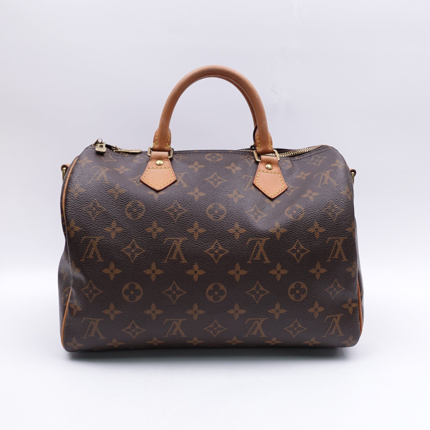 Pre-owned Louis Vuitton Speedy Bandoulière 30 Monogram Coated Canvas Shoulder Bag