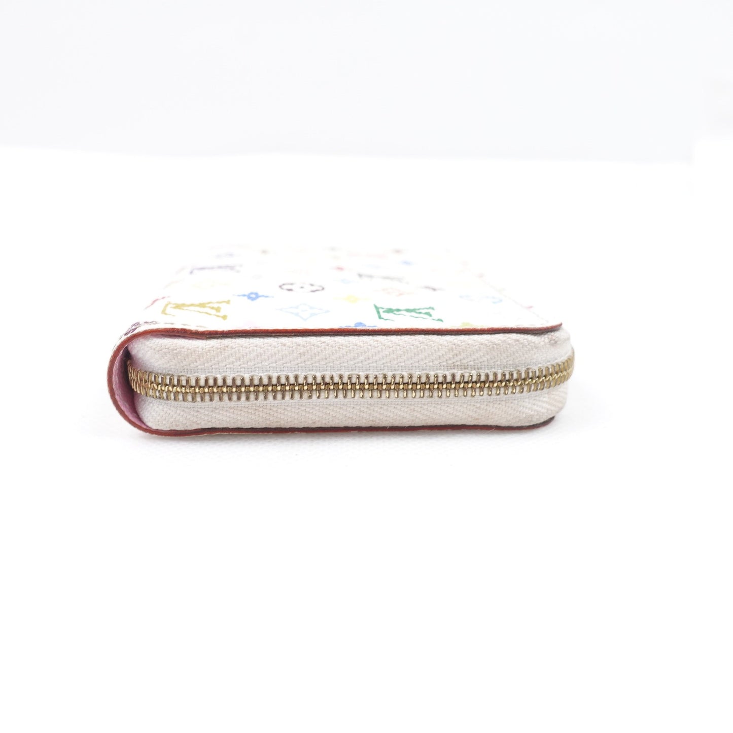Pre-owned Louis Vuitton White Coated Canvas Wallet T10292092
